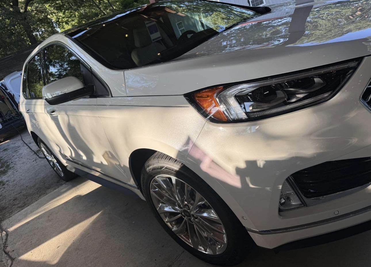 Interior car detailing Columbia SC - dashboard and console restoration