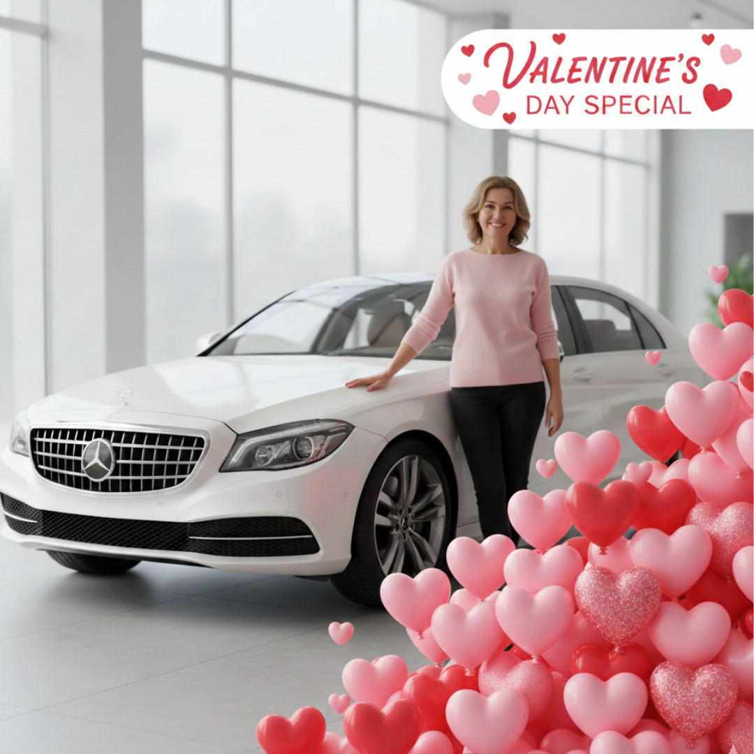Valentine's Day Special - Woman with Car